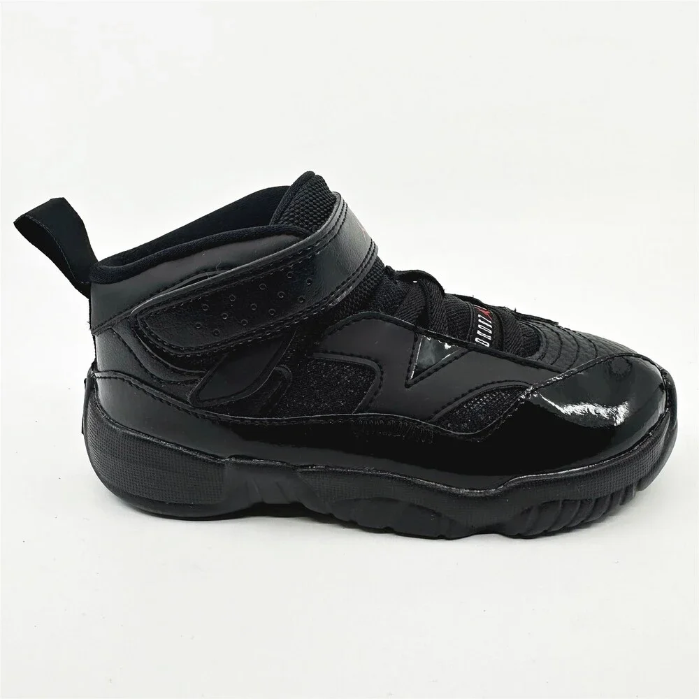 Jordan Jumpman Two Trey (TD) Black University Red Toddler Athletic Sneaker